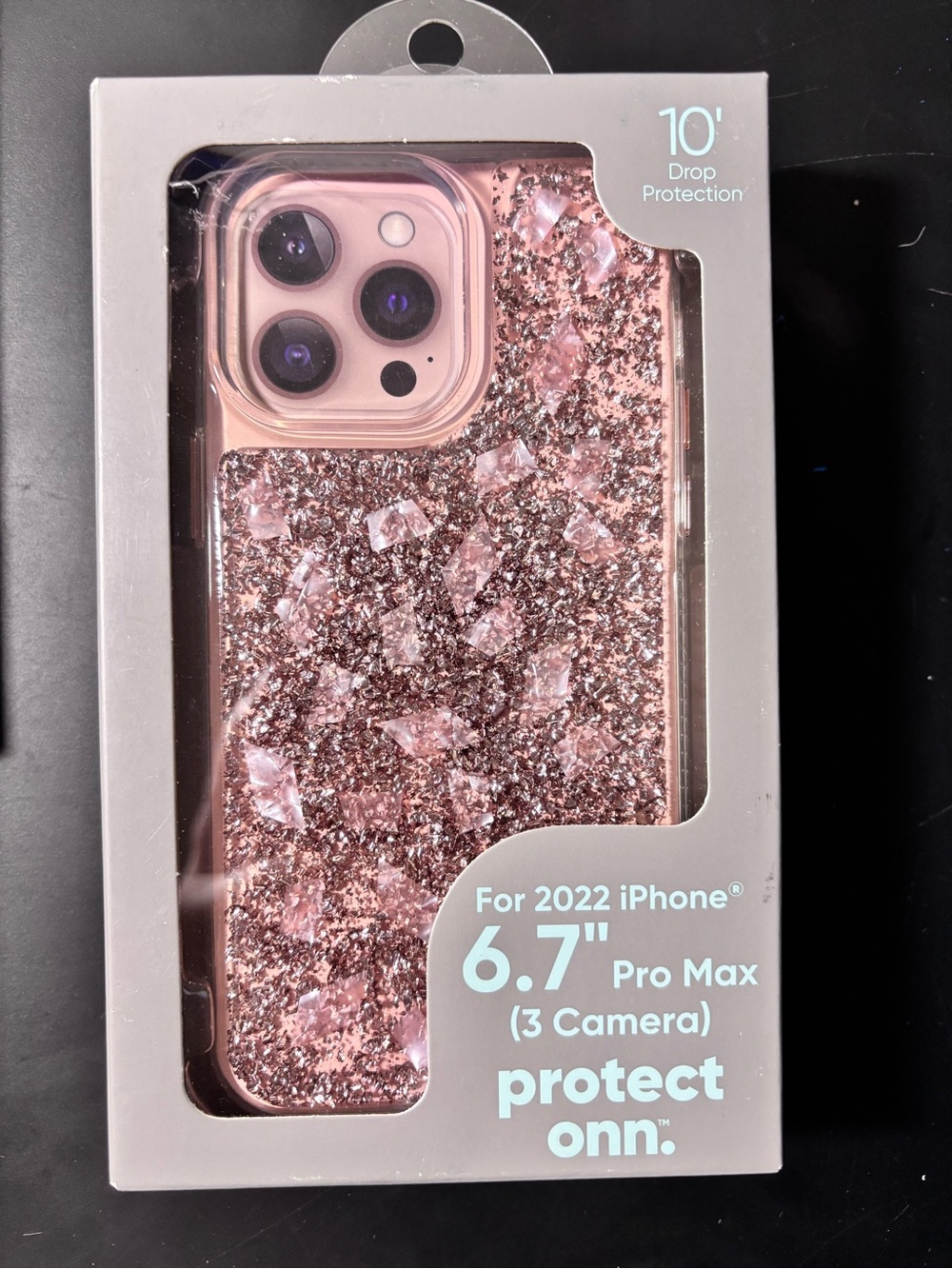 Glitter Pink Case for 6.7" iPhone 2022 Pro Max